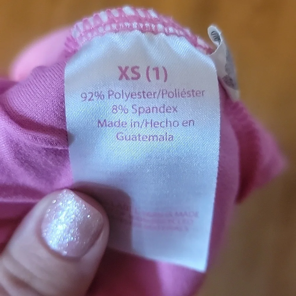 No Boundaries Girls Tank Top Pink XS